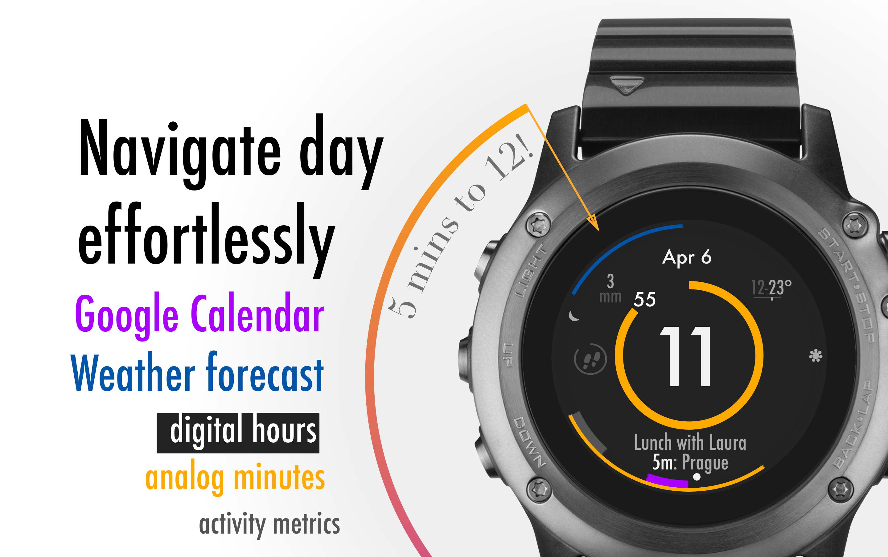 Simply Late! Watch Face