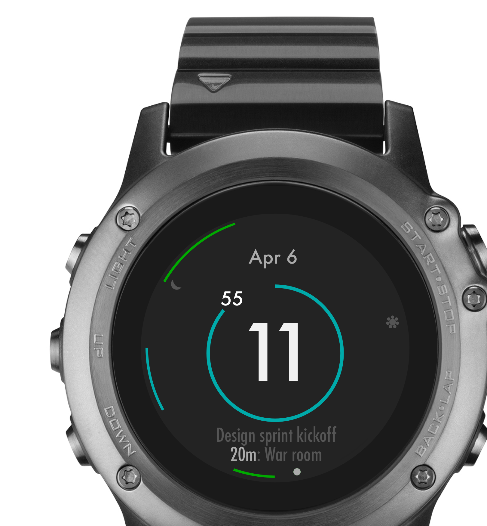 Calendar loaded step